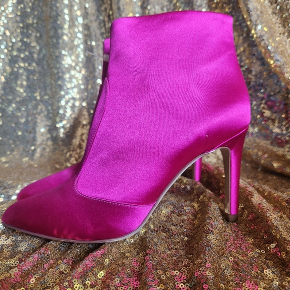 New hot pink ankle boots - Picture 4 of 5